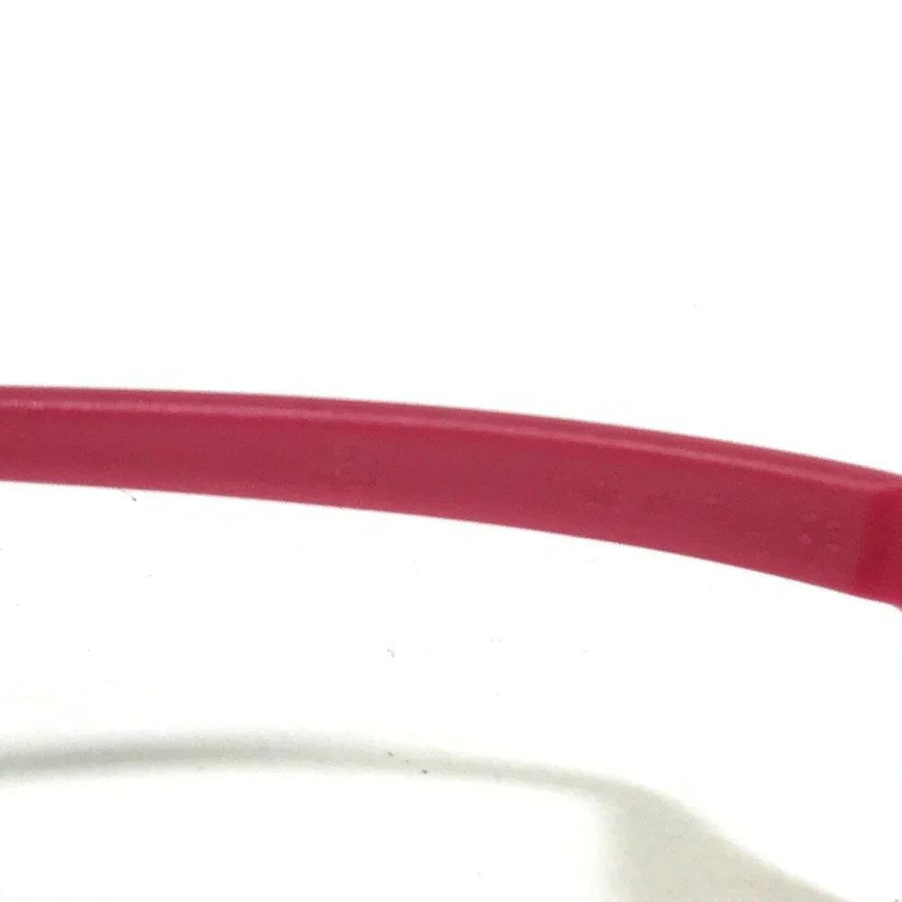 Miraflex Sunglasses NEW BABY 2 Pink Rectangular Frames with Red Lenses